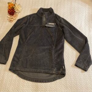 Magellan Outdoors Charcoal Fleece‎ Quarter-Zip